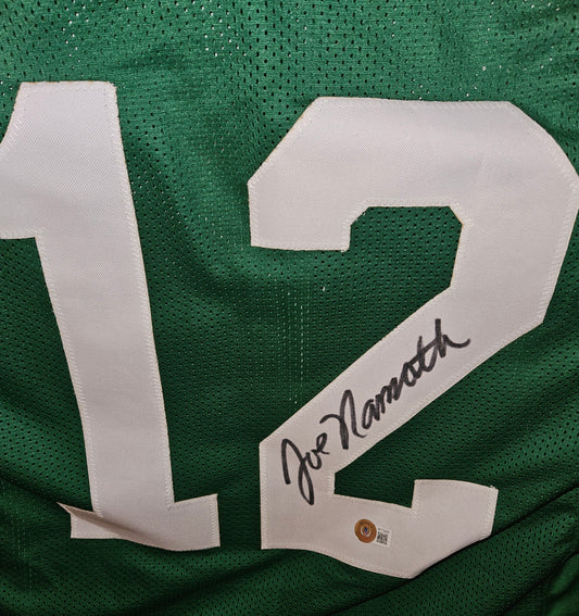 Joe Namath autographed jersey