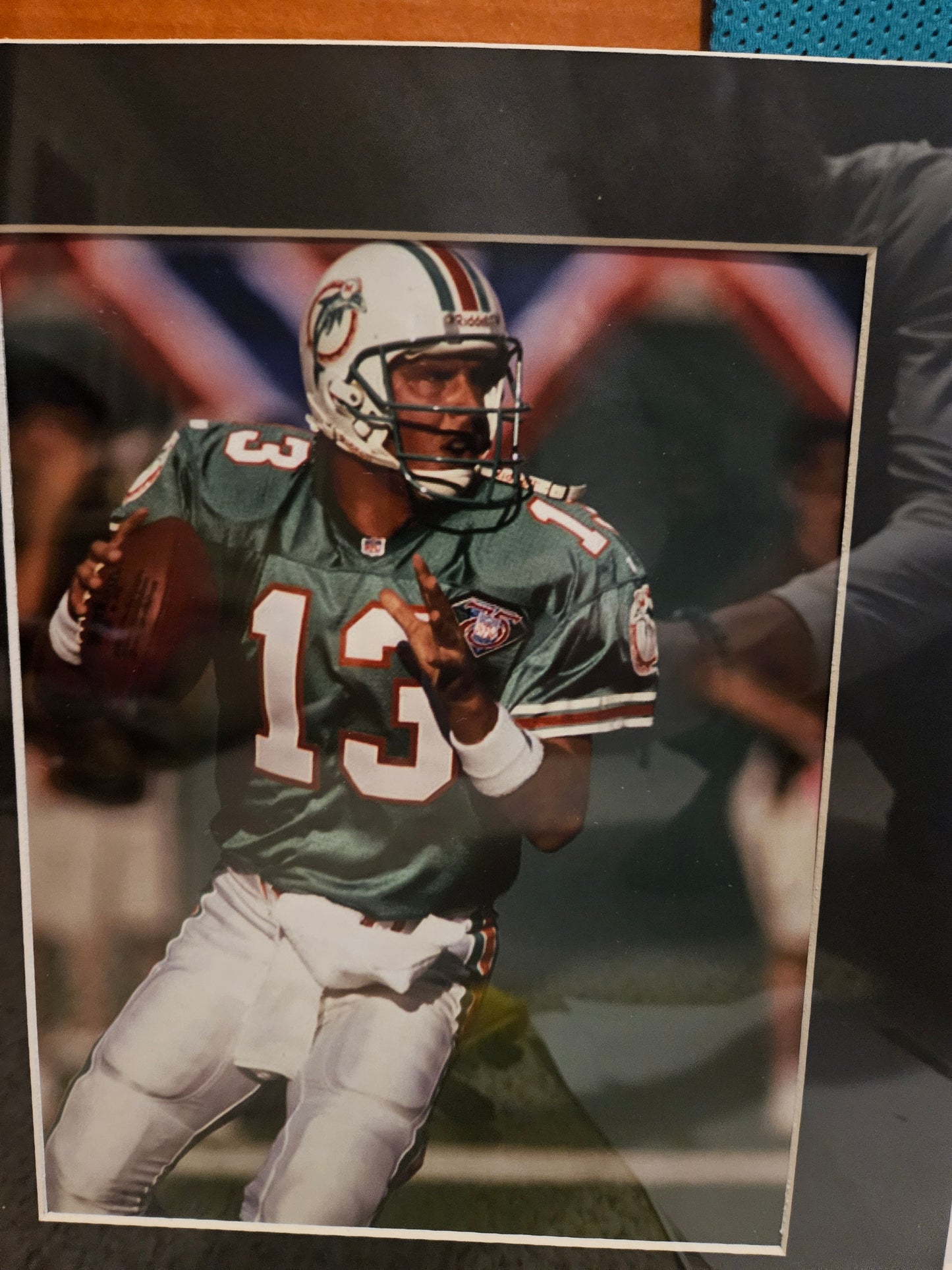 FRAMED DAN MARINO AUTOGRAPHED JERSEY