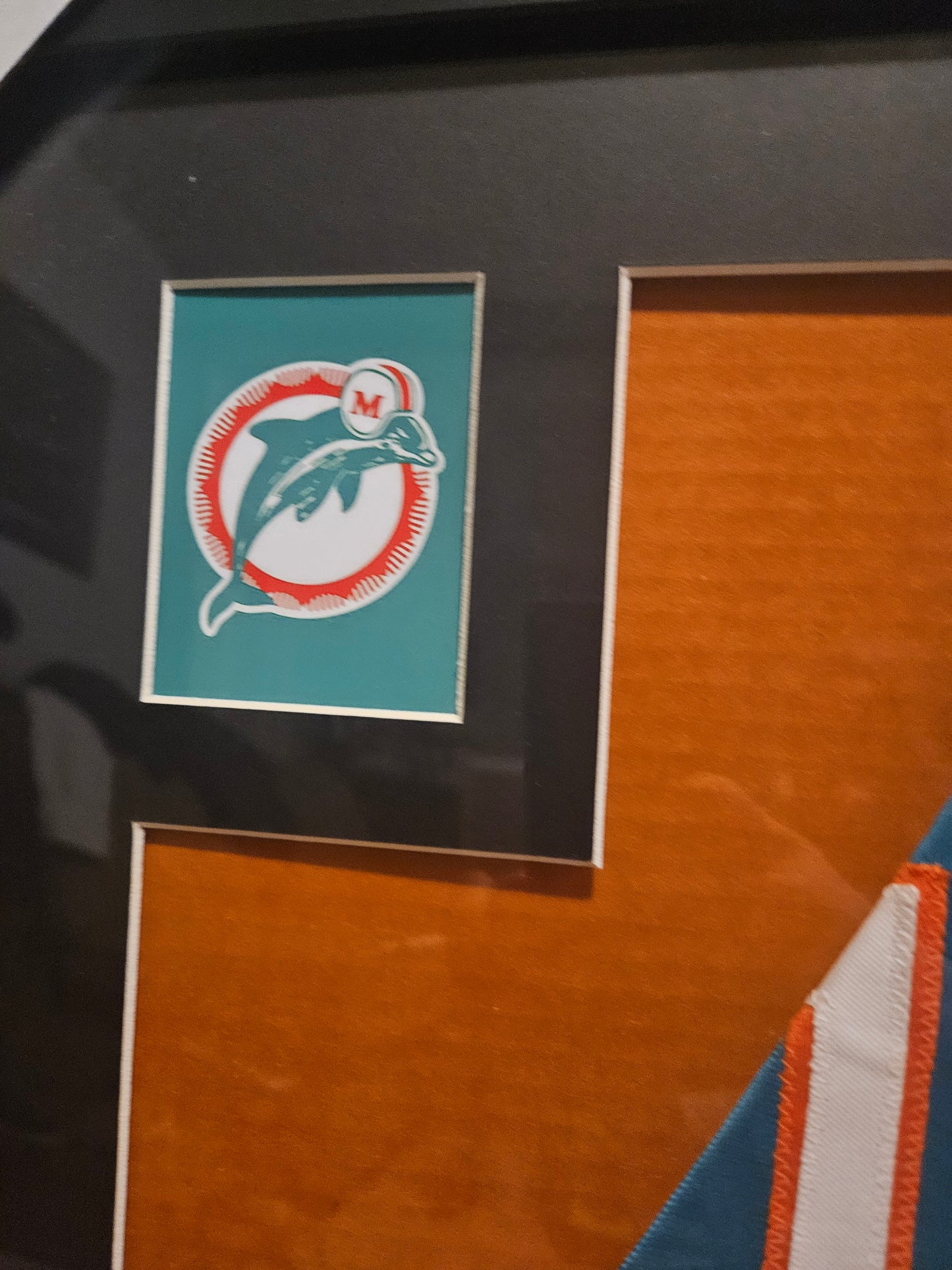 FRAMED DAN MARINO AUTOGRAPHED JERSEY