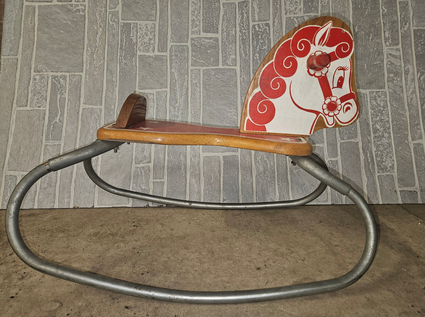 VINTAGE ROCKING HORSE USSR