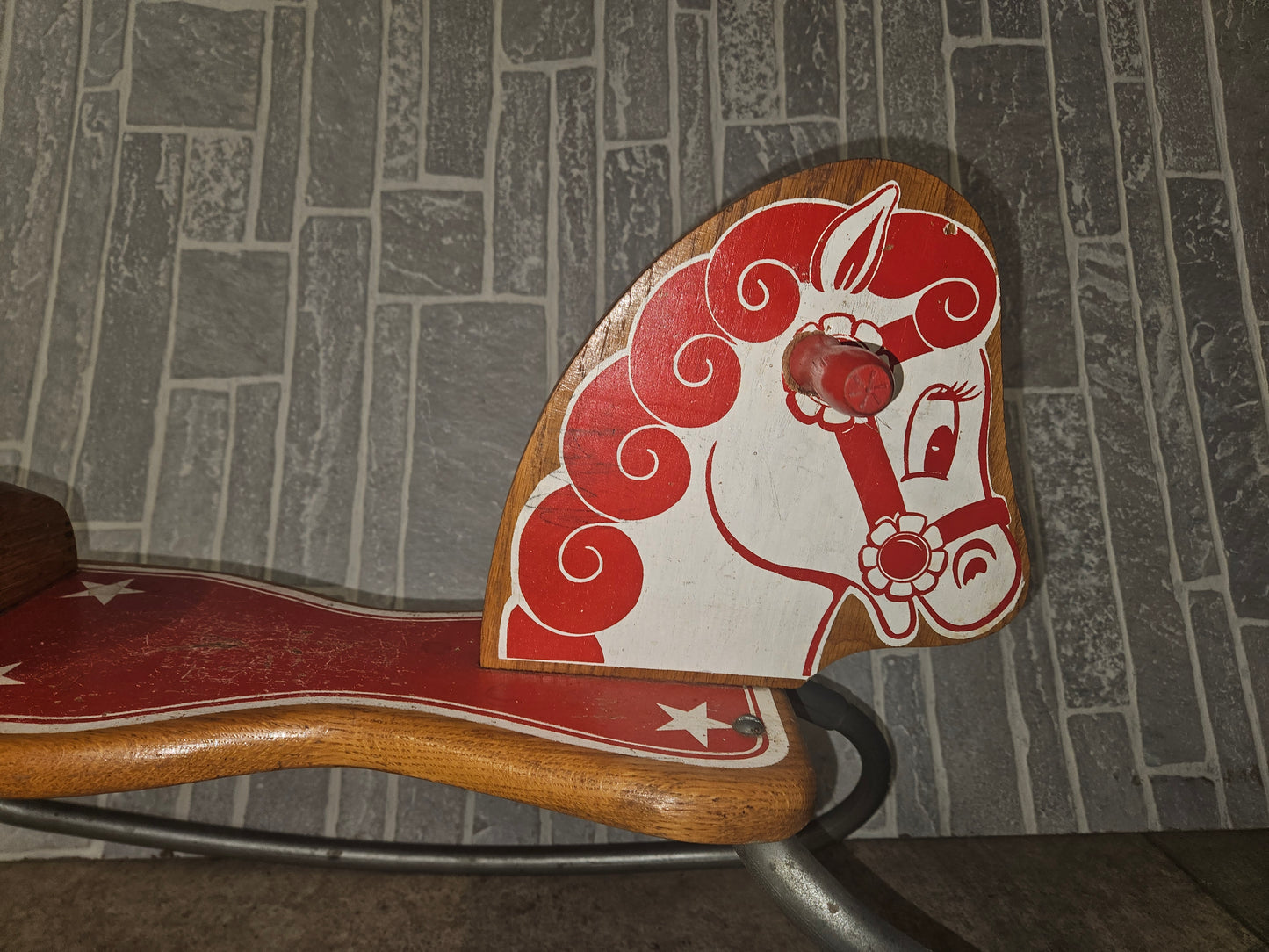 VINTAGE ROCKING HORSE USSR