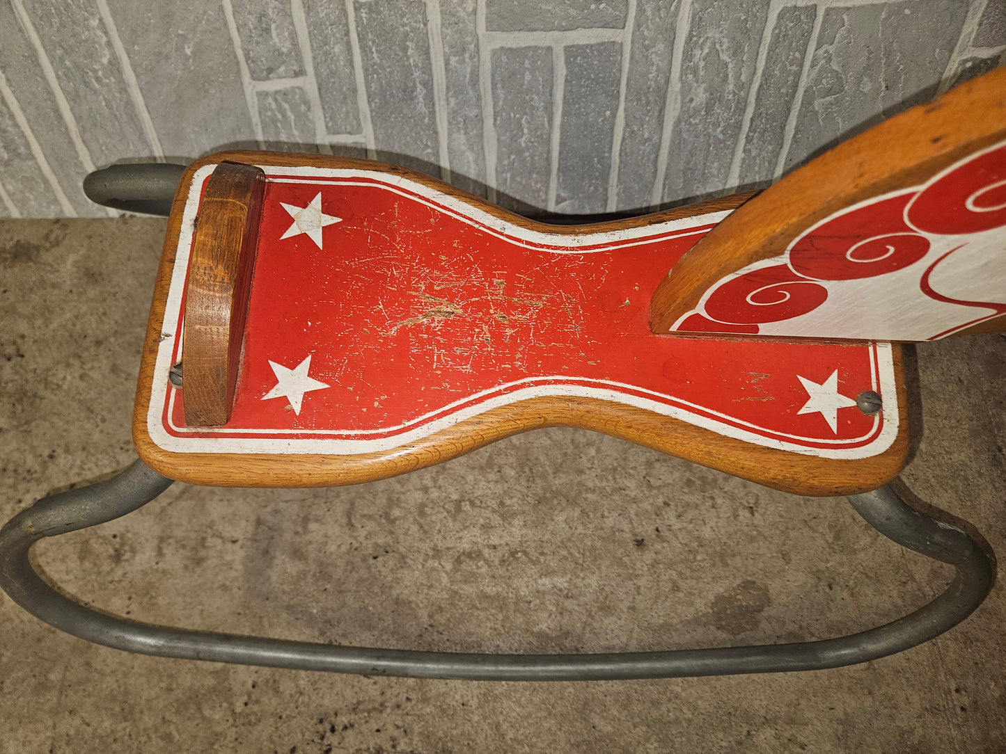 VINTAGE ROCKING HORSE USSR