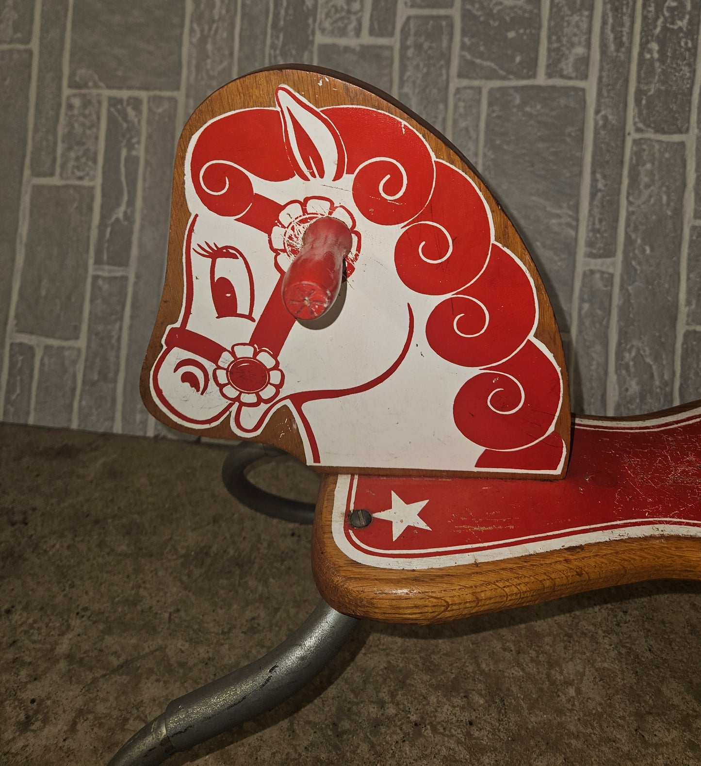 VINTAGE ROCKING HORSE USSR