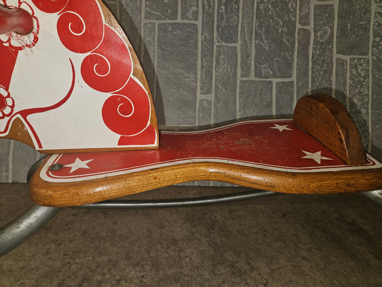 VINTAGE ROCKING HORSE USSR