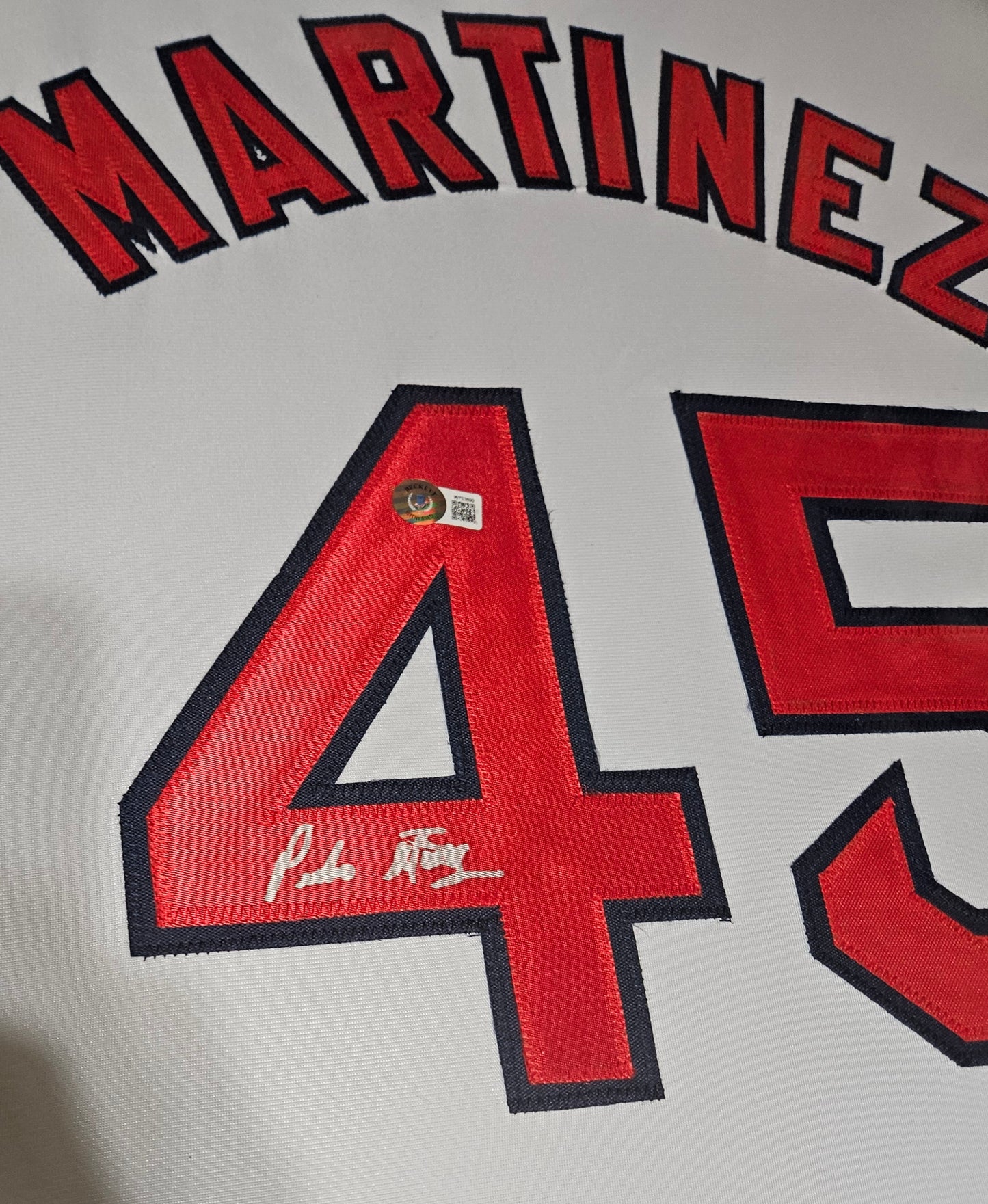 PEDRO MARTINEZ AUTOGRAPHED JERSEY