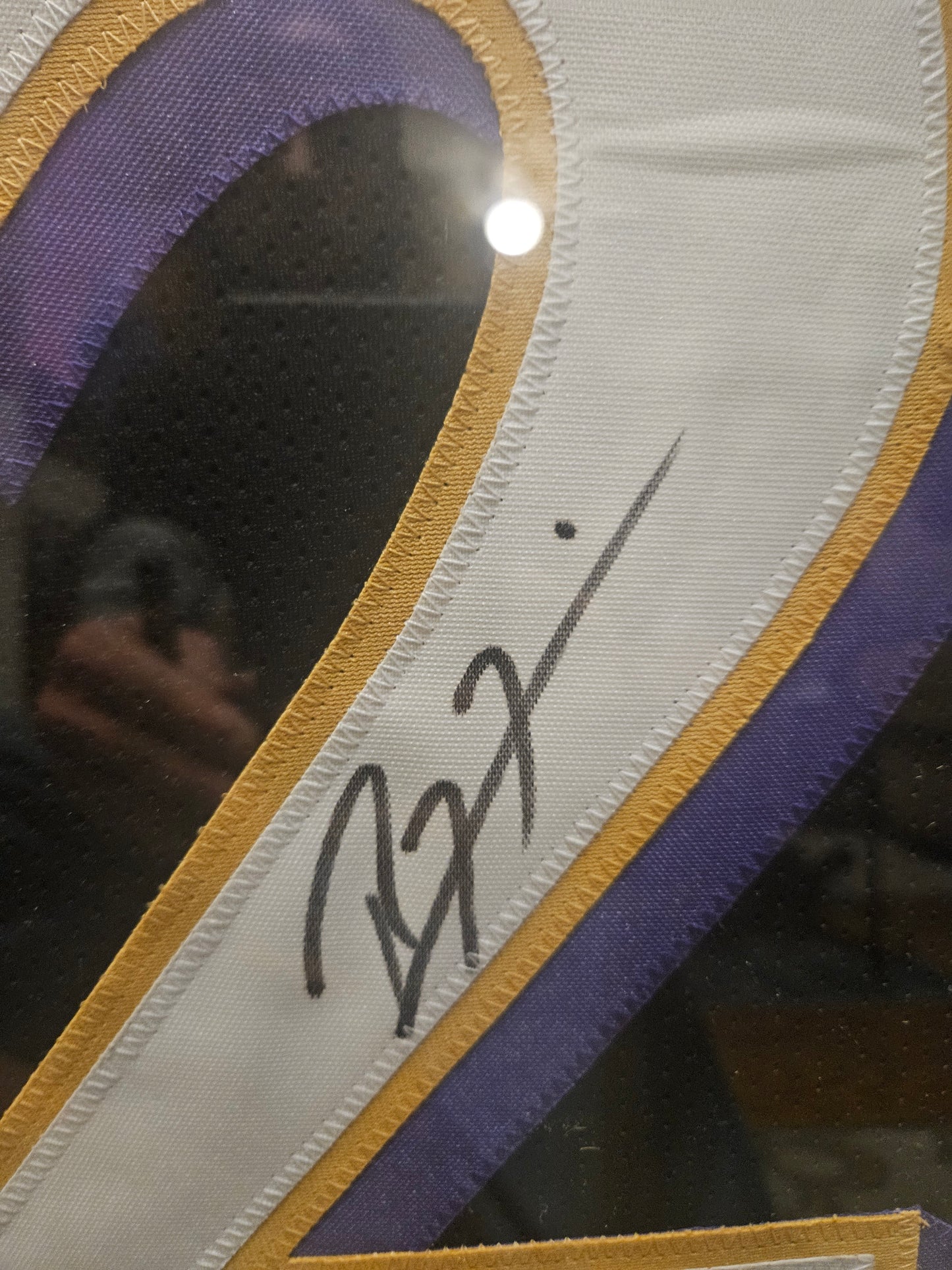 RAY LEWIS AUTOGRAPHED JERSEY