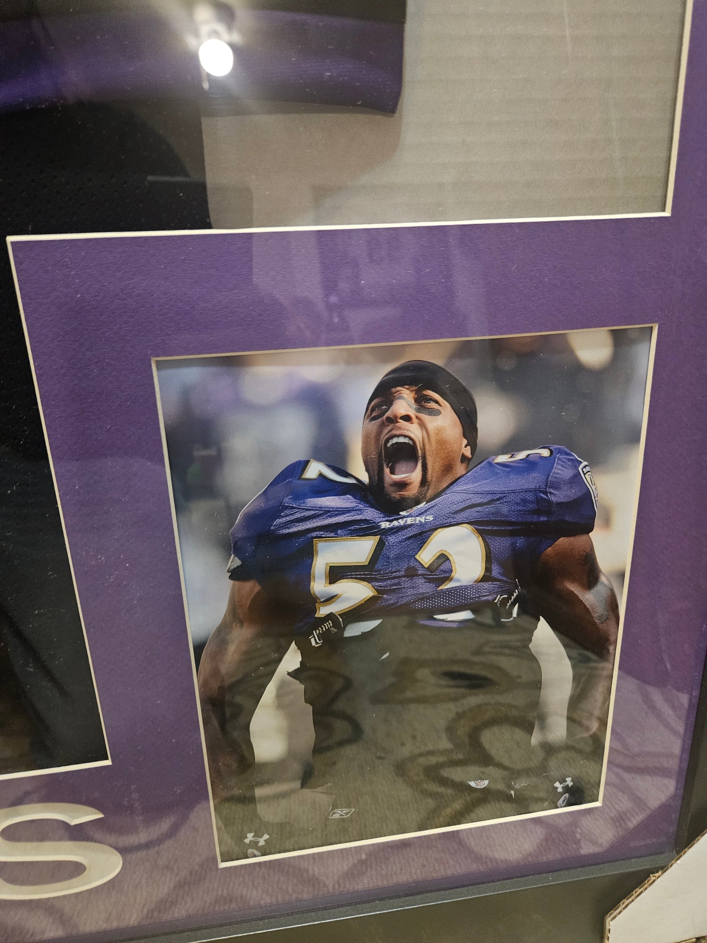 RAY LEWIS AUTOGRAPHED JERSEY