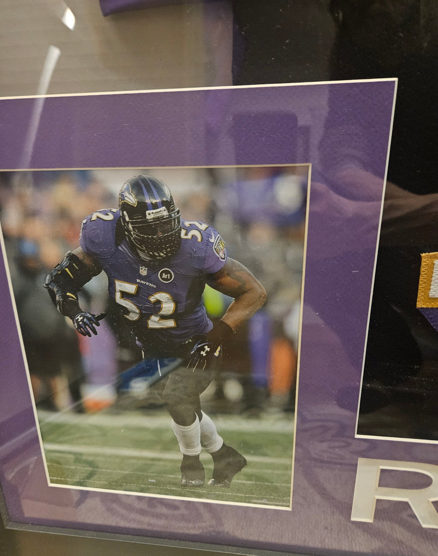 RAY LEWIS AUTOGRAPHED JERSEY