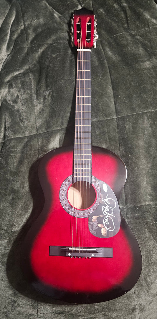 JON BON JOVI AUTOGRAPHED ACOUSTIC GUITAR