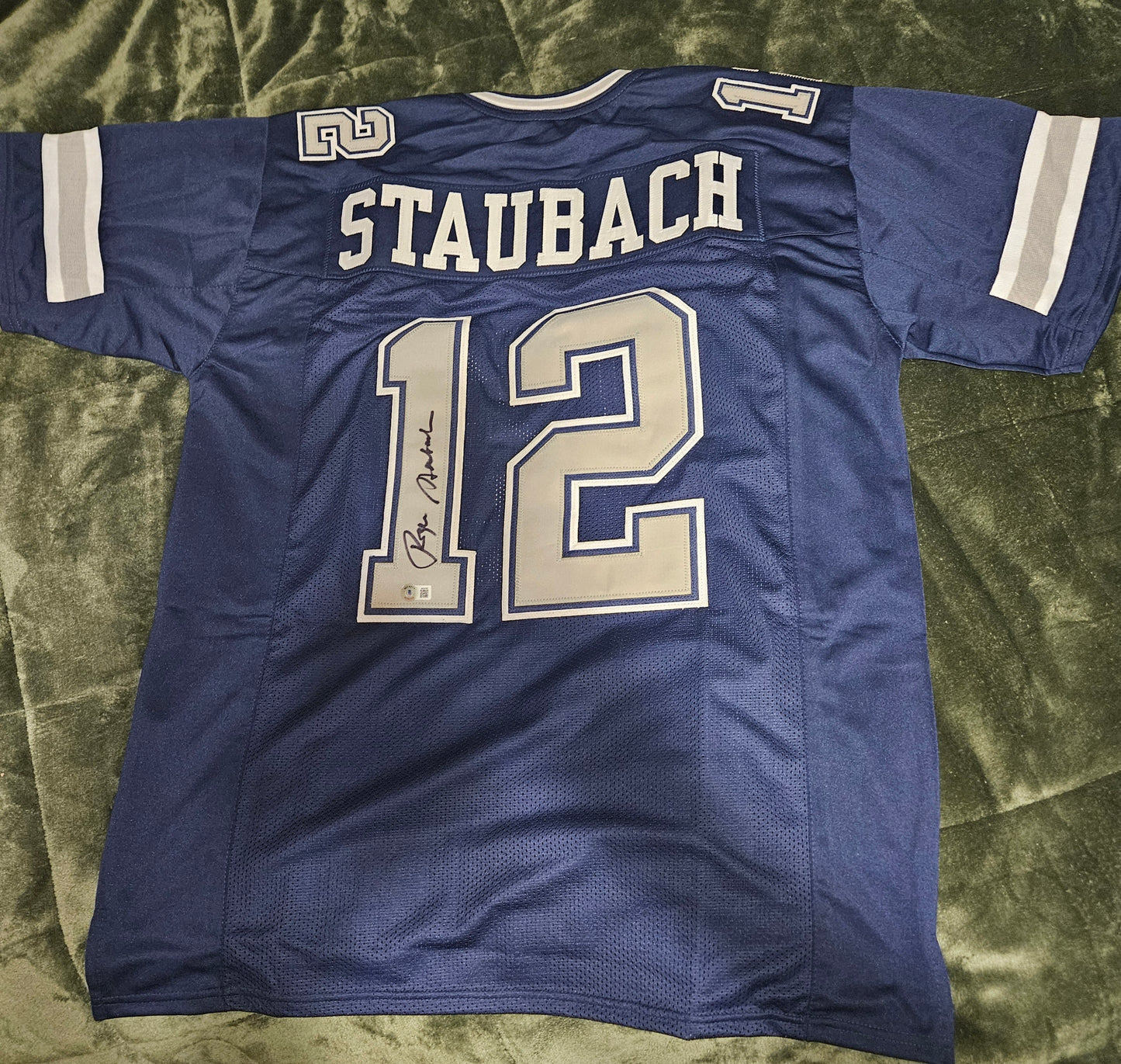 ROGER STAUBACH AUTOGRAPHED JERSEY