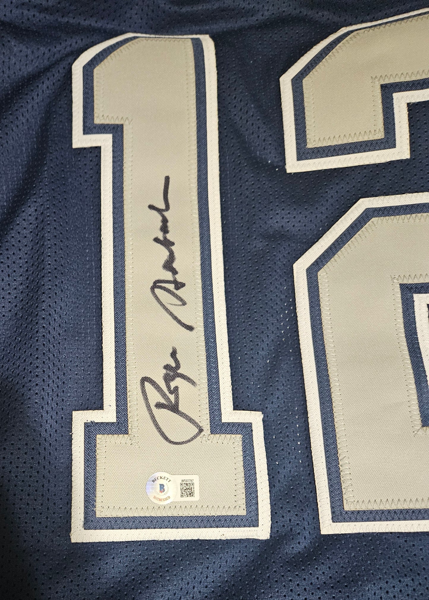 ROGER STAUBACH AUTOGRAPHED JERSEY