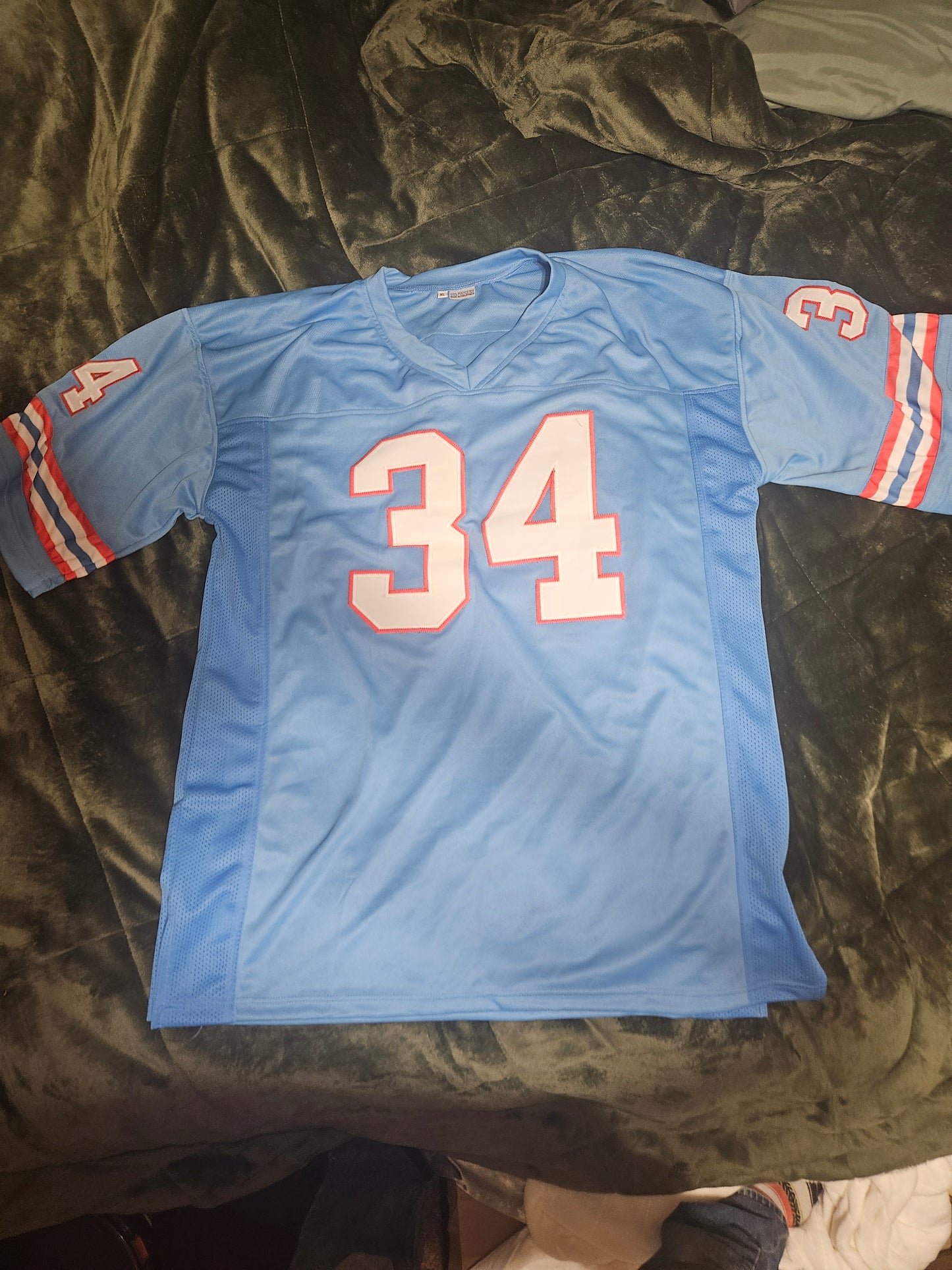 EARL CAMPBELL AUTOGRAPHED JERSEY