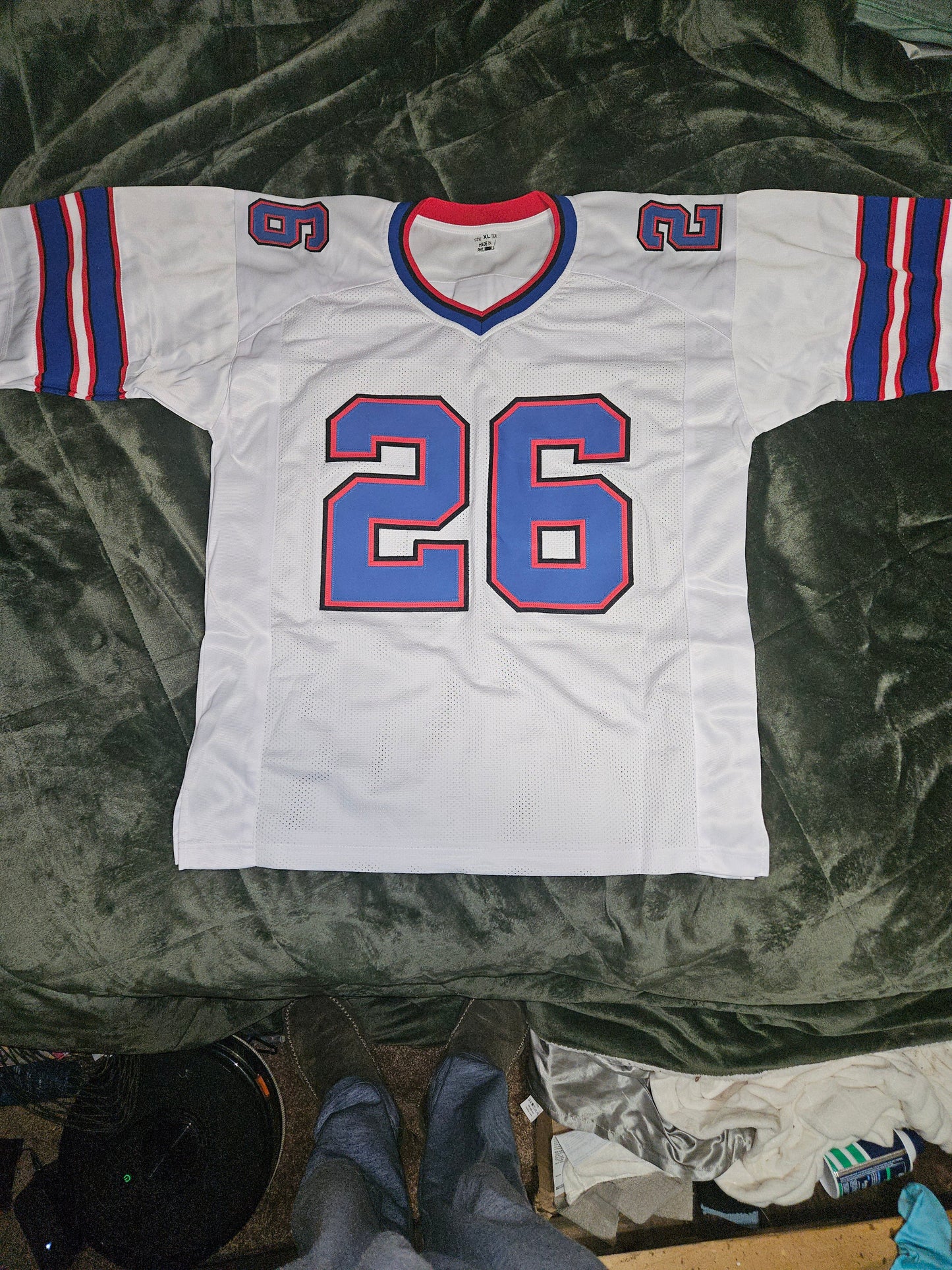 DEVIN SINGLETARY AUTOGRAPHED JERSEY