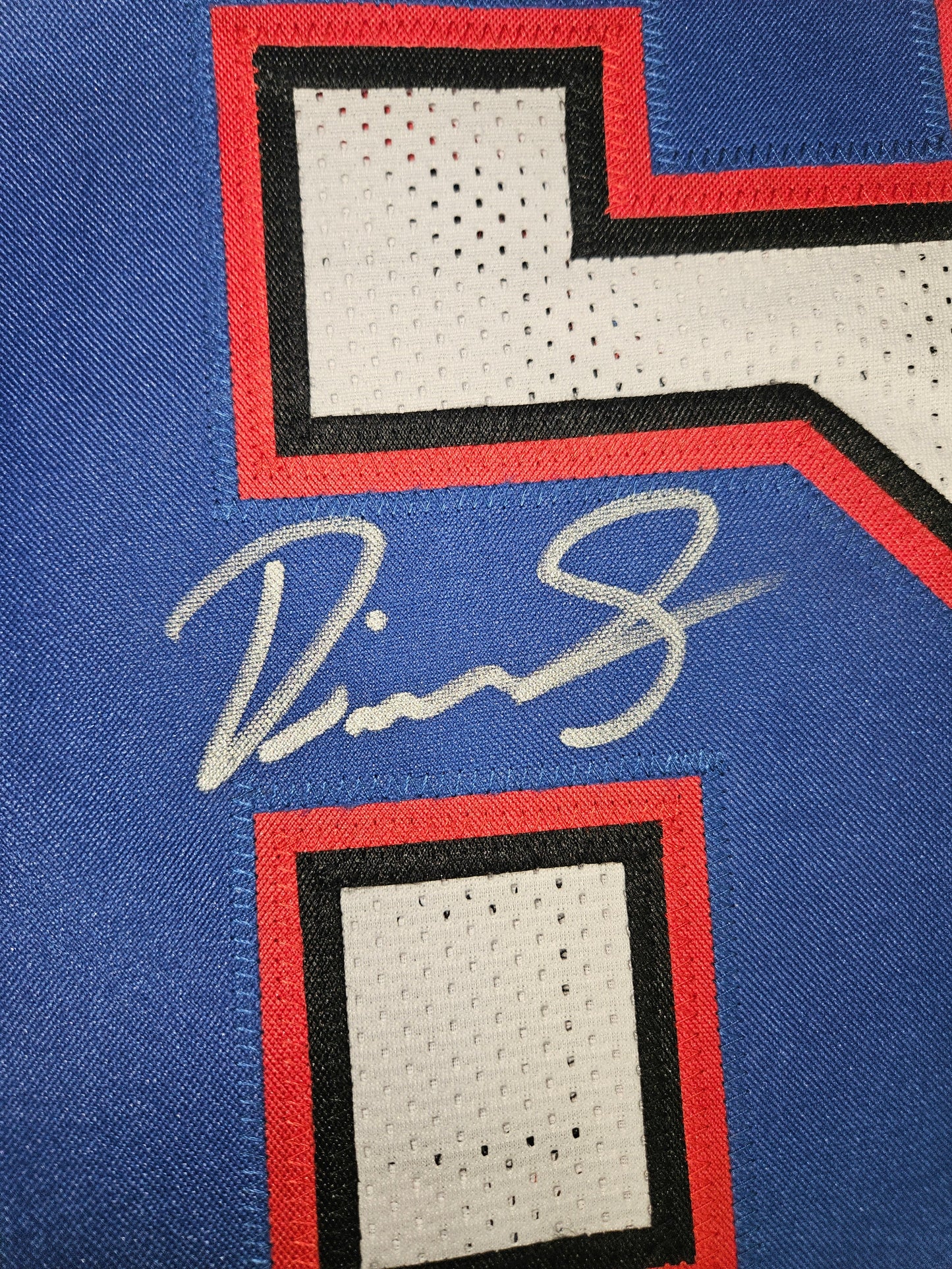 DEVIN SINGLETARY AUTOGRAPHED JERSEY