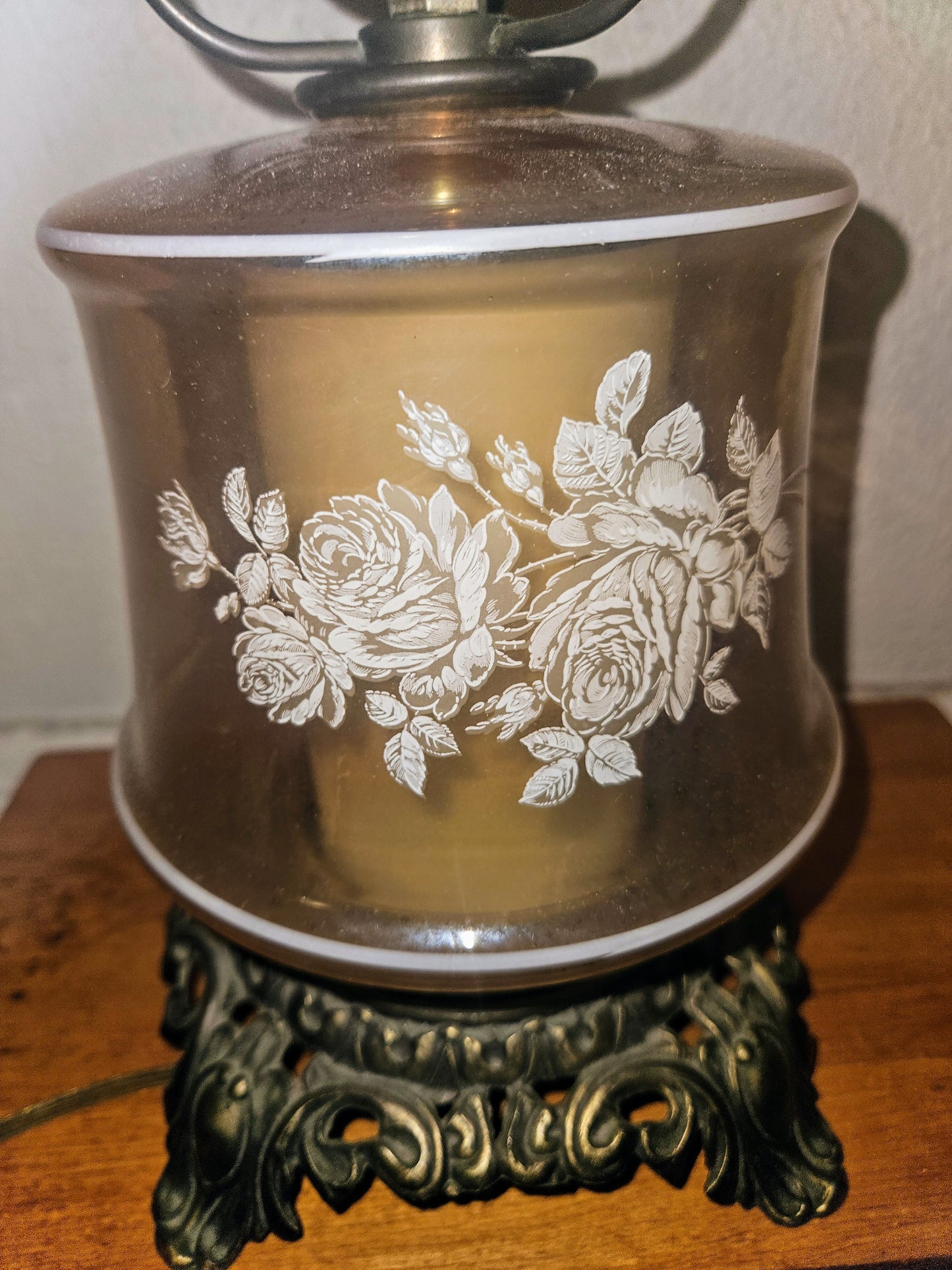 VINTAGE HURRICANE GONE WITH THE WIND LAMP