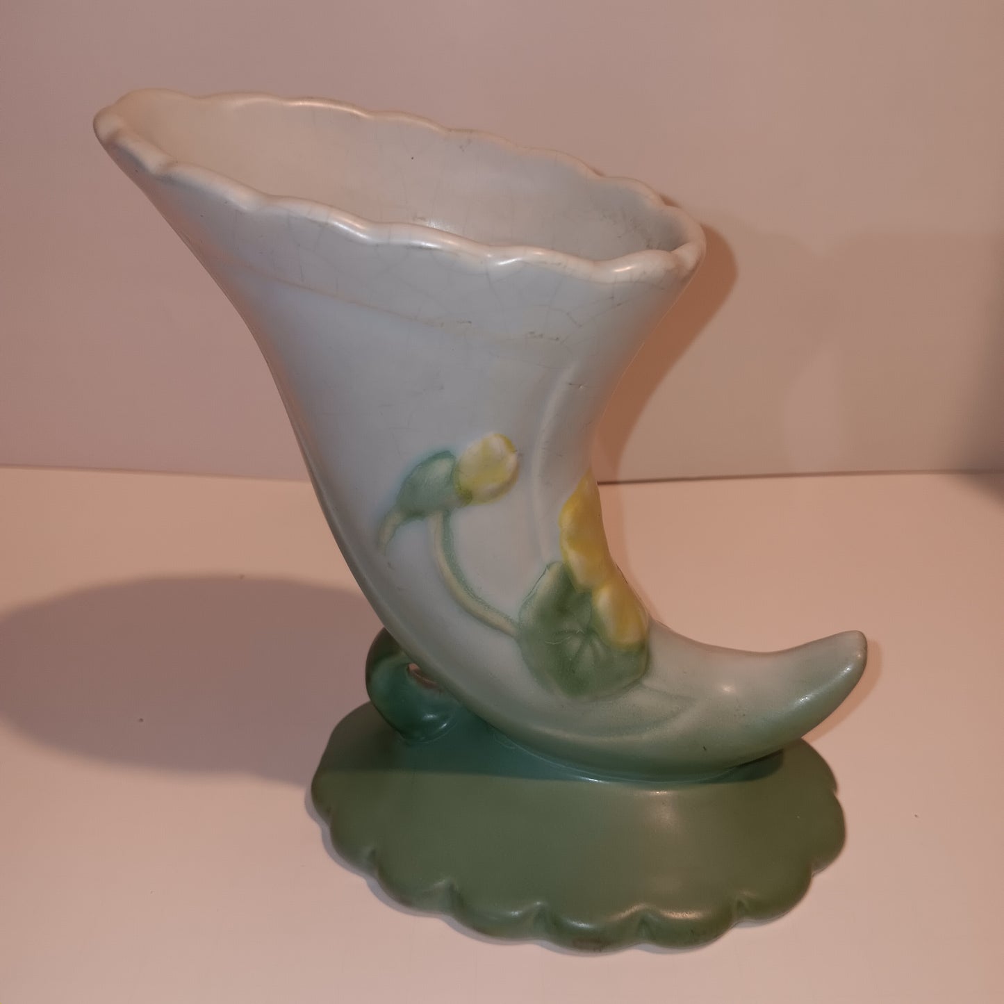 1940s CORNUCOPIA VASE