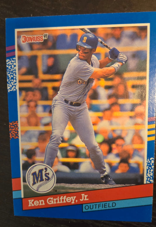 1991 Donruss KEN GRIFFEY JR. #77 Seattle Mariners HOF Error/Misprint Card #77!!