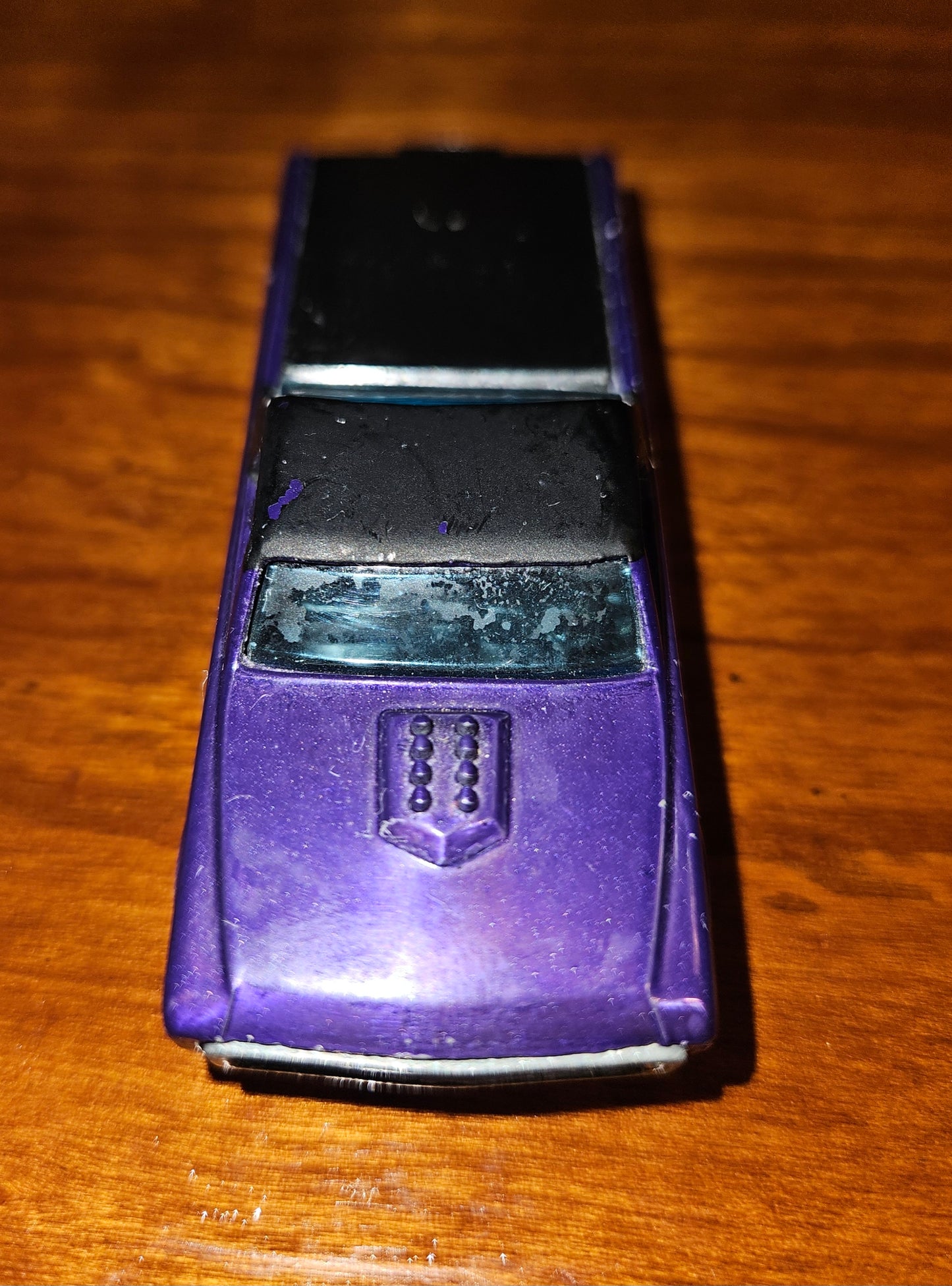 VINTAGE 1967 REDLINE HOT WHEEL CUSTOM FLEETSIDE PURPLE