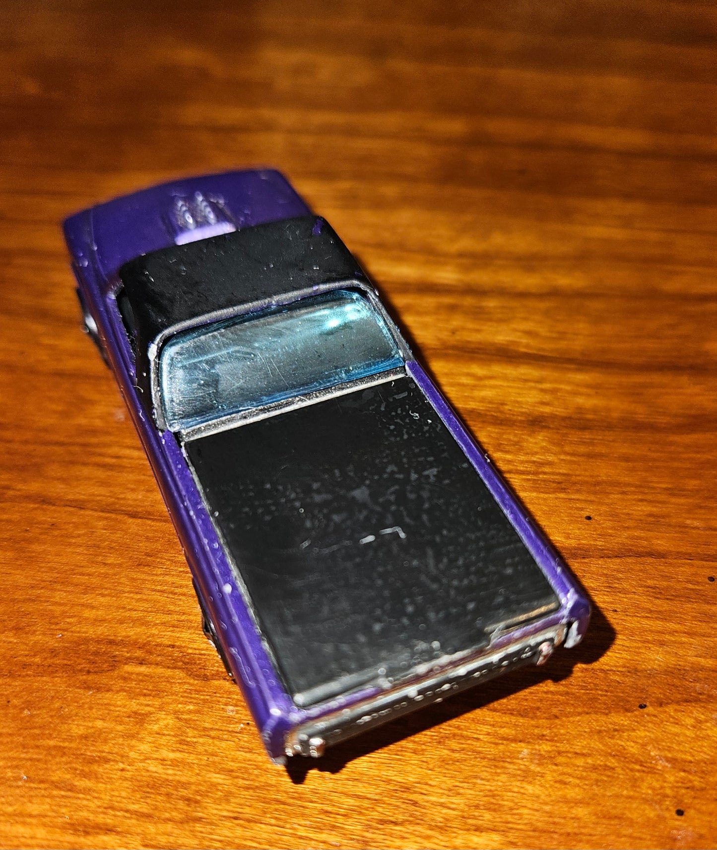 VINTAGE 1967 REDLINE HOT WHEEL CUSTOM FLEETSIDE PURPLE