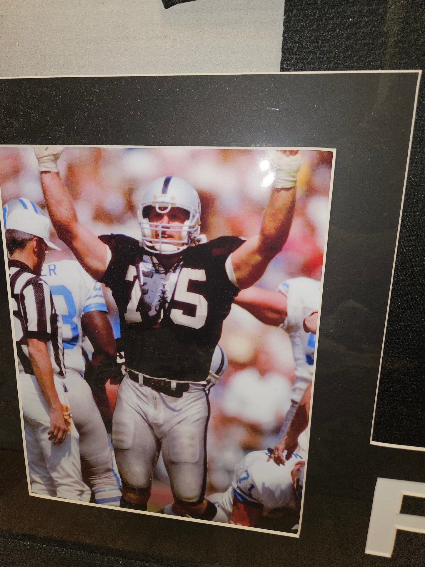 HOWIE LONG FRAMED AUTOGRAPHED JERSEY